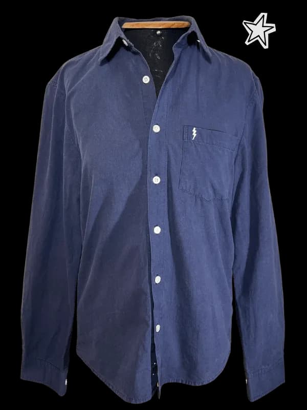 Camisa azul marinho marca: zoomp