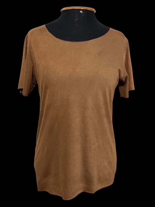 Camiseta suede