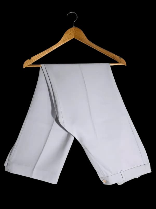 Calça social azul claro