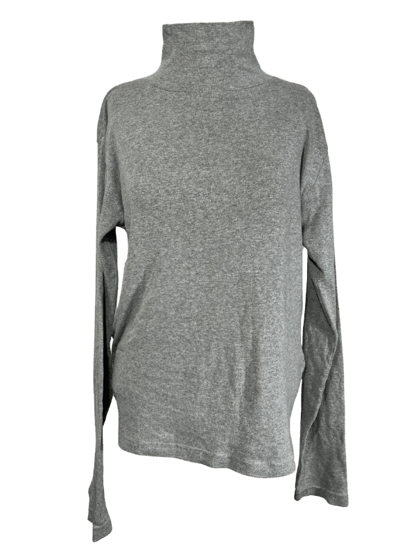 Blusa Gola Alta Cinza