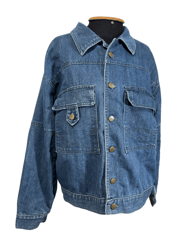 Jaqueta Jeans Oversized