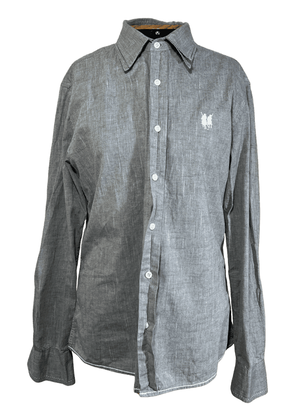 Camisa Social Cinza