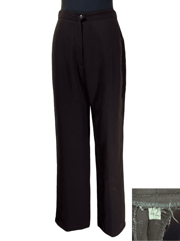 Calça Alfaiataria Marrom Vintage