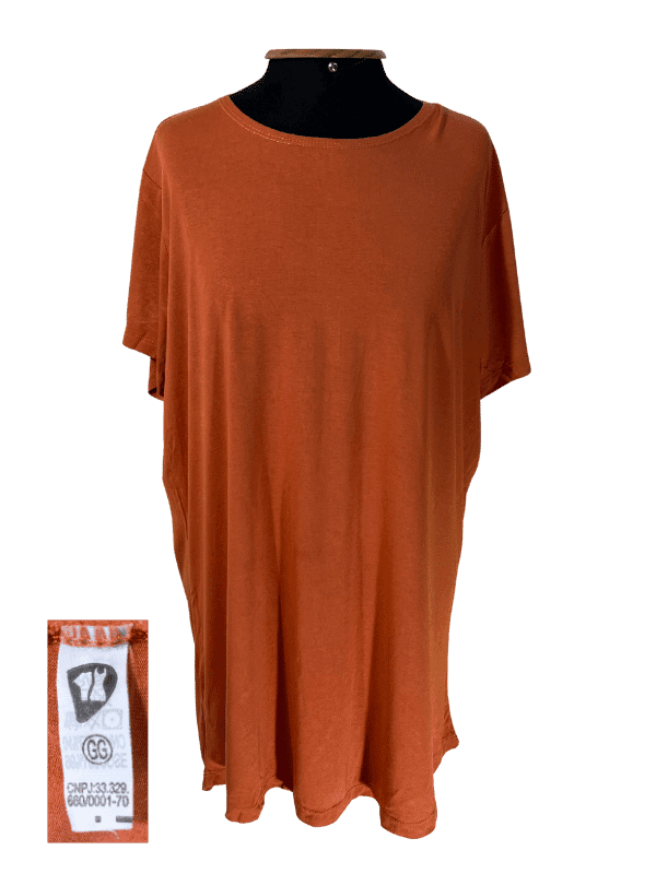 Vestido/Túnica Terracota
