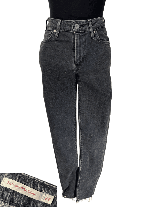 Calça Jeans Preta Skinny